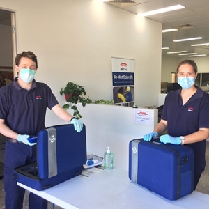 COVID Contactless Pick Up and Drop Off for Service Equipment and Rental Equipment